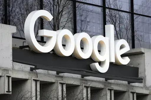 The Google building is seen in New York, Feb. 26, 2024. (AP Photo/Seth Wenig, File)