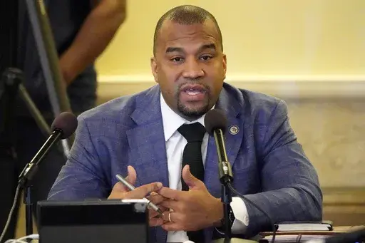 Hinds County District Attorney Jody Owens is seen March 6, 2023, in Jackson, Miss. (AP Photo/Rogelio V. Solis, File)