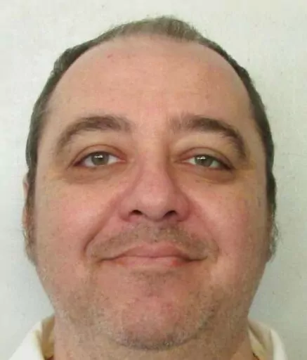 This undated photo provided by Alabama Department of Corrections shows inmate Kenneth Eugene Smith, who was convicted in a 1988 murder-for-hire slaying of a preacher’s wife. Smith, 57, is scheduled to receive a lethal injection at a south Alabama prison on Thursday, Nov. 17, 2022. (Alabama Department of Corrections via AP).