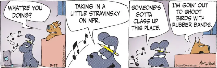 Dogs of C-Kennel for Mar 22, 2025