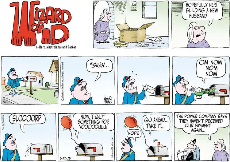 Wizard of Id for Mar 23, 2025