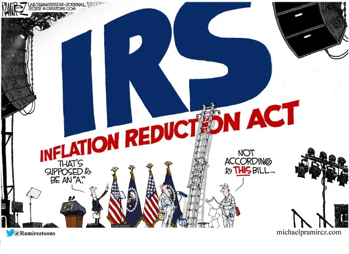 Michael Ramirez for Aug 16, 2022