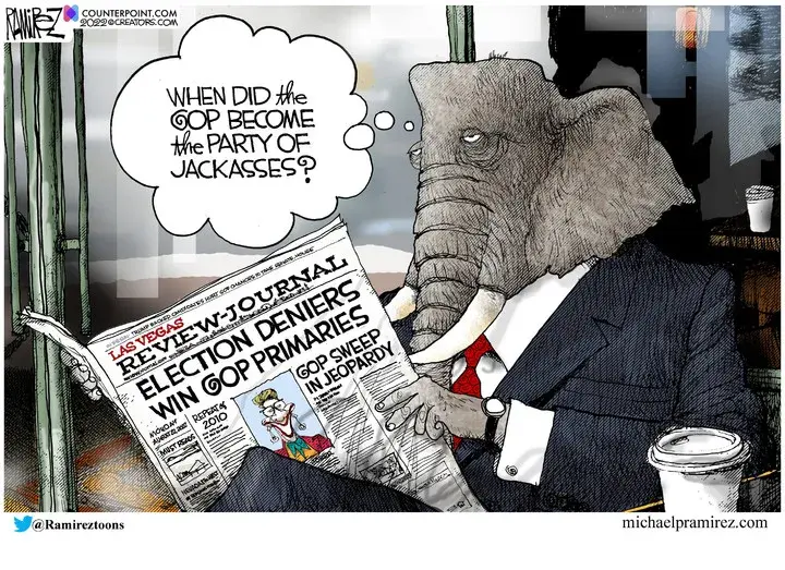 Michael Ramirez for Aug 22, 2022