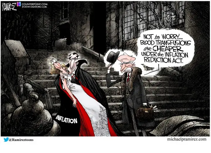 Michael Ramirez for Oct 31, 2022