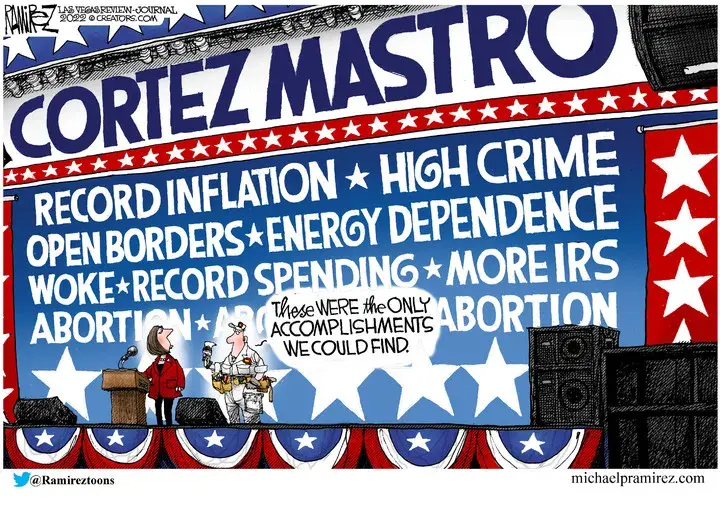 Michael Ramirez for Nov 04, 2022
