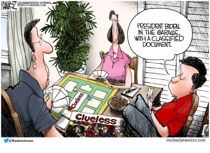 Michael Ramirez for Jan 13, 2023