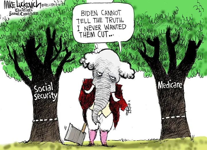 Mike Luckovich for Feb 12, 2023