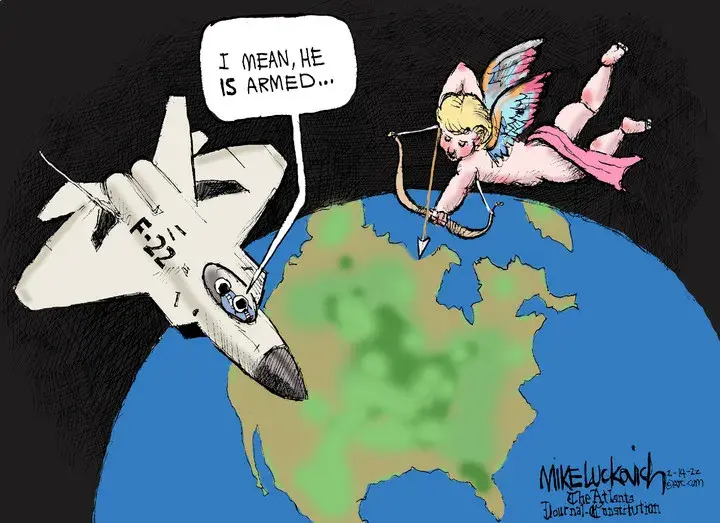 Mike Luckovich for Feb 14, 2023