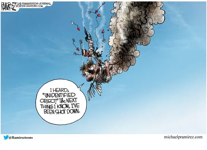 Michael Ramirez for Feb 14, 2023