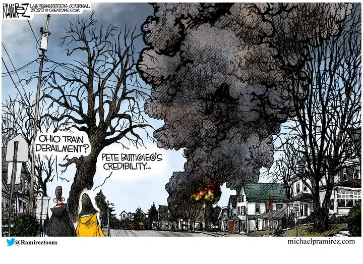 Michael Ramirez for Feb 17, 2023