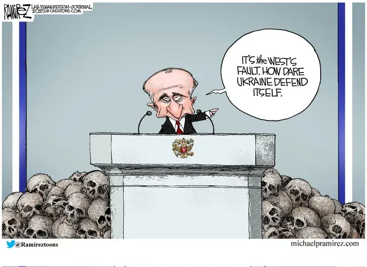 Michael Ramirez for Feb 22, 2023