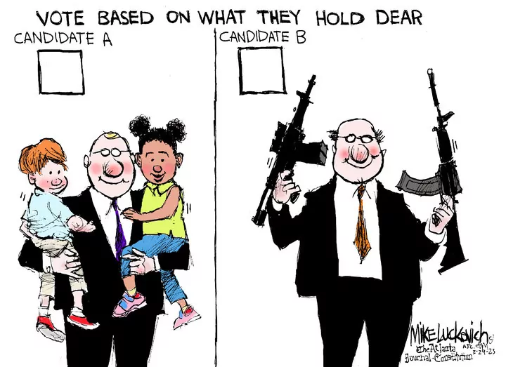 Mike Luckovich for Mar 29, 2023