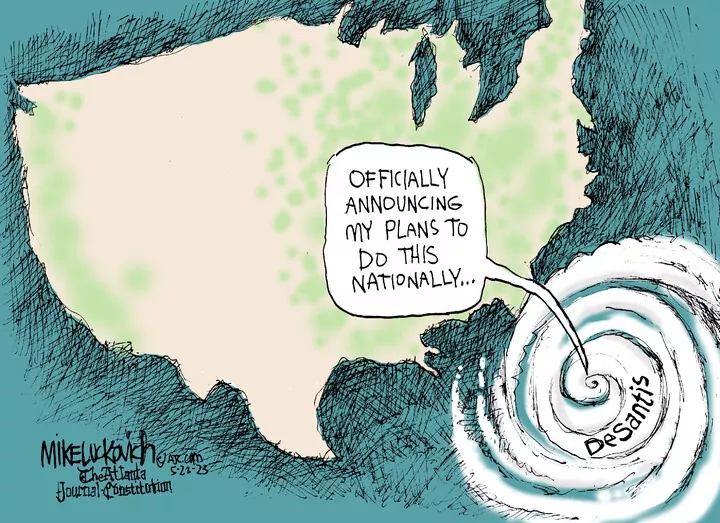 Mike Luckovich for May 23, 2023