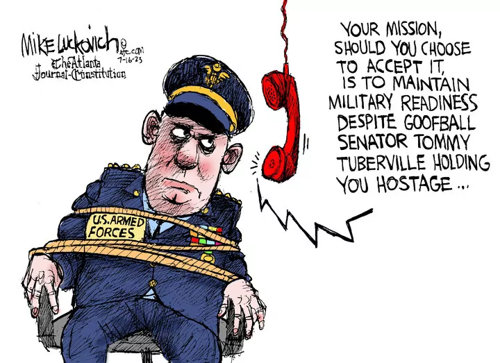Mike Luckovich for Jul 16, 2023