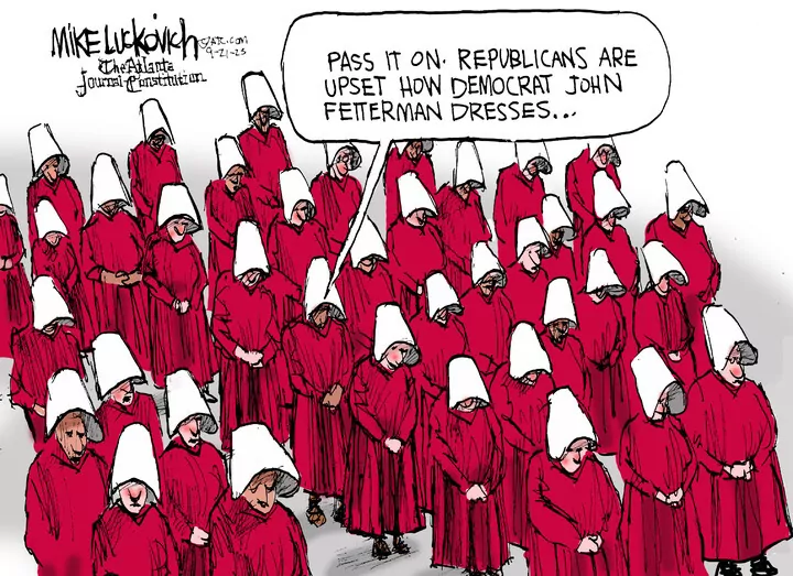 Mike Luckovich for Sep 21, 2023