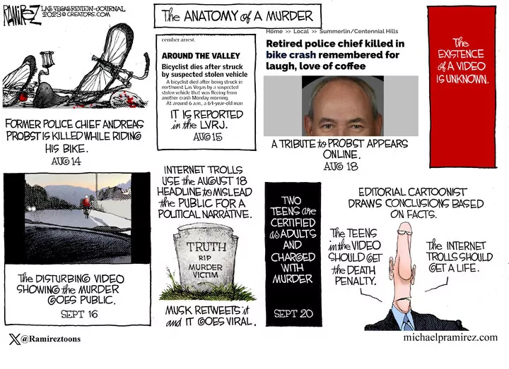Michael Ramirez for Sep 21, 2023