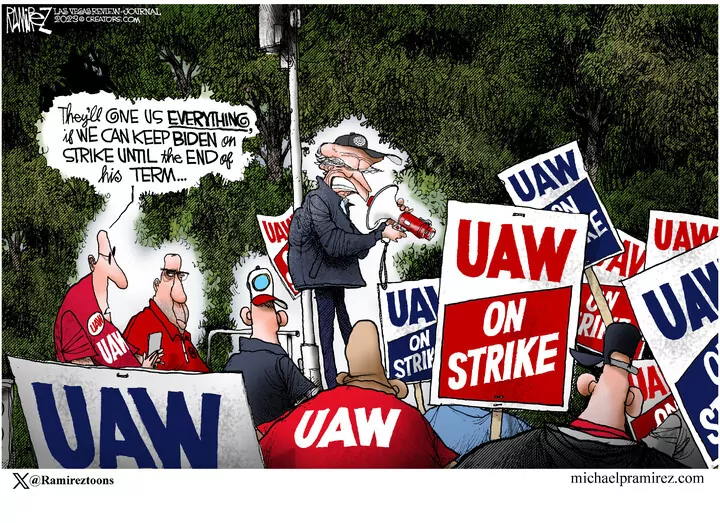 Michael Ramirez for Sep 28, 2023