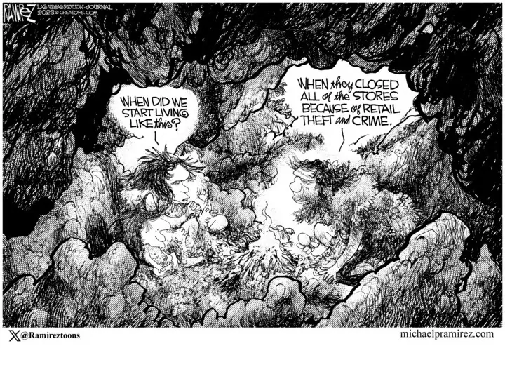 Michael Ramirez for Oct 01, 2023
