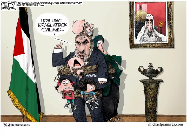 Michael Ramirez for Nov 14, 2023