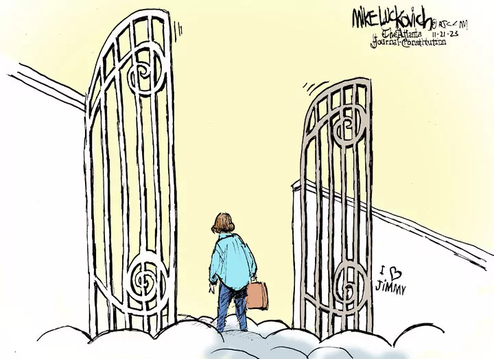Mike Luckovich for Nov 21, 2023
