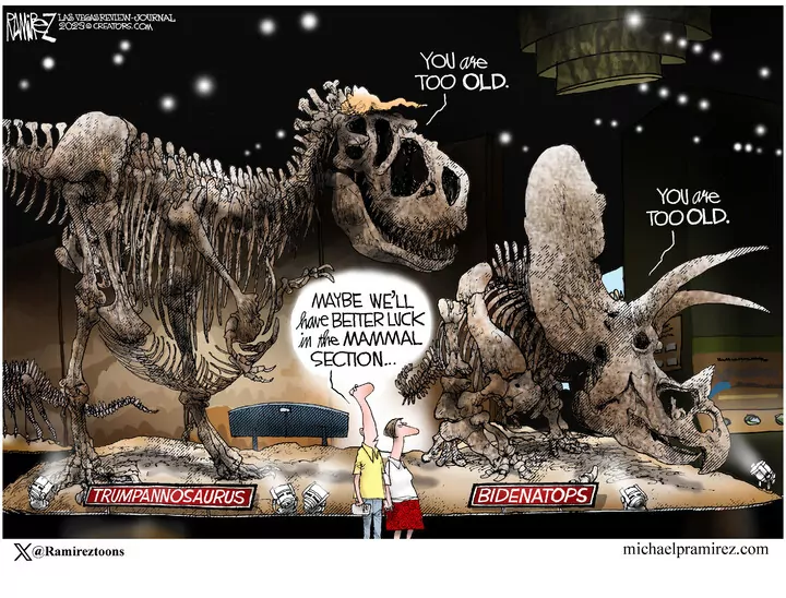 Michael Ramirez for Nov 22, 2023