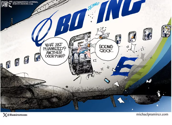 Michael Ramirez for Jan 10, 2024