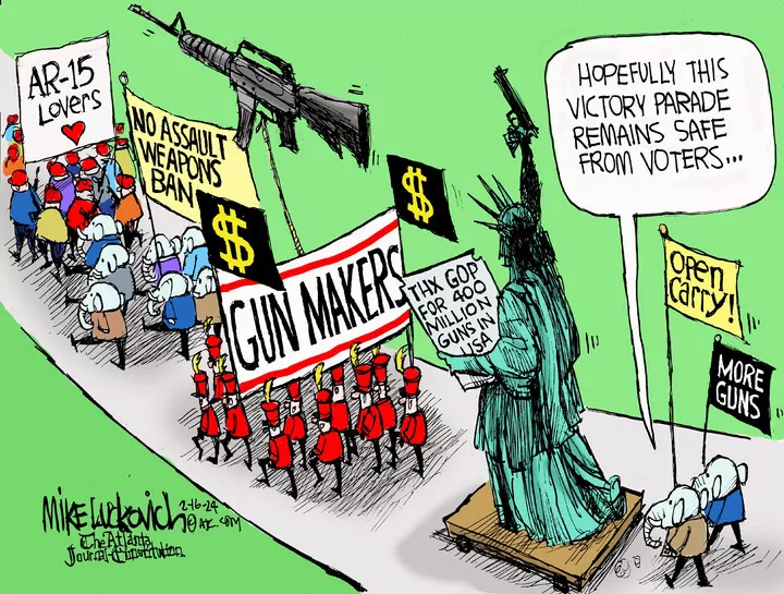 Mike Luckovich for Feb 16, 2024