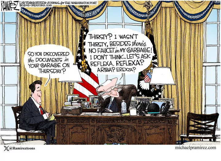 Michael Ramirez for Mar 26, 2024