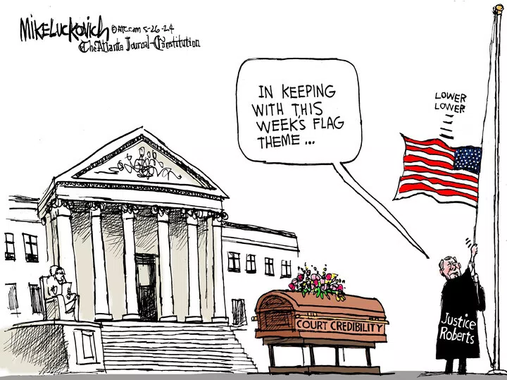 Mike Luckovich for May 26, 2024