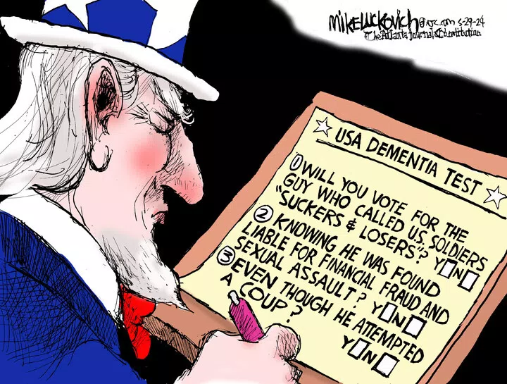 Mike Luckovich for May 29, 2024