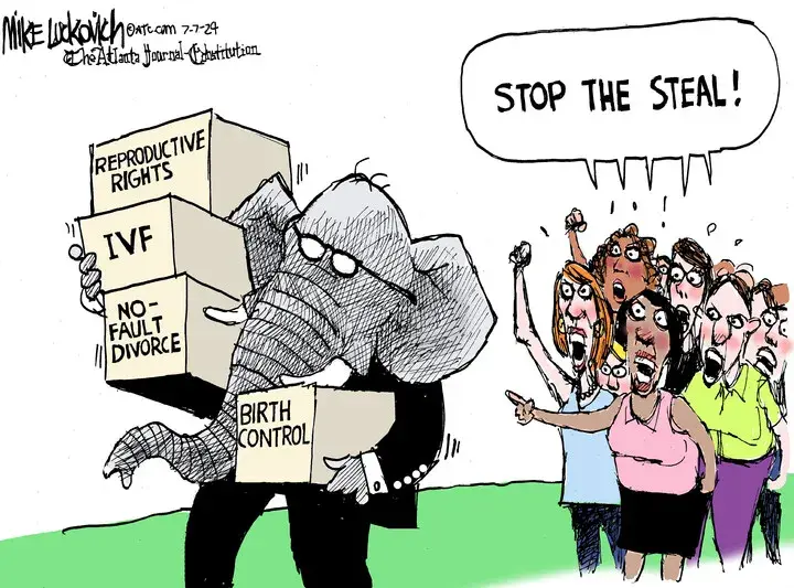 Mike Luckovich for Jul 07, 2024