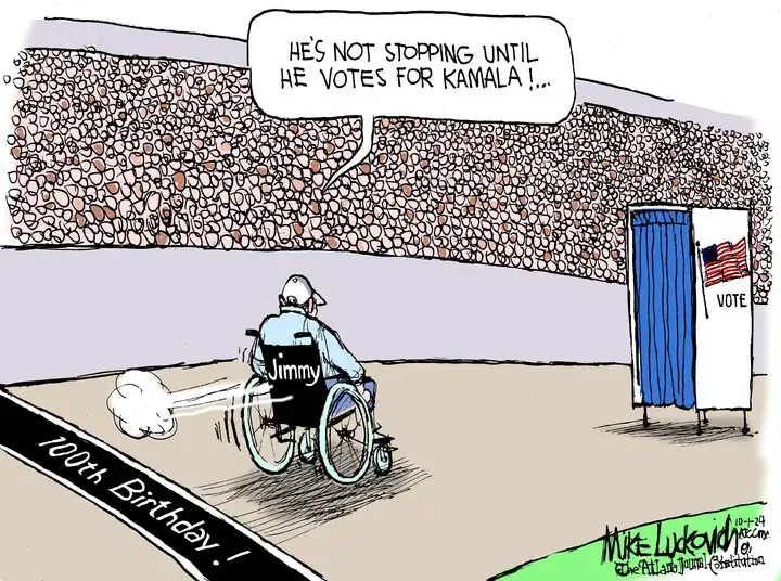 Mike Luckovich for Oct 01, 2024