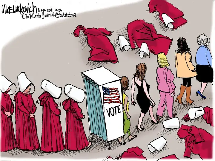 Mike Luckovich for Nov 03, 2024