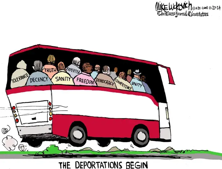 Mike Luckovich for Nov 27, 2024