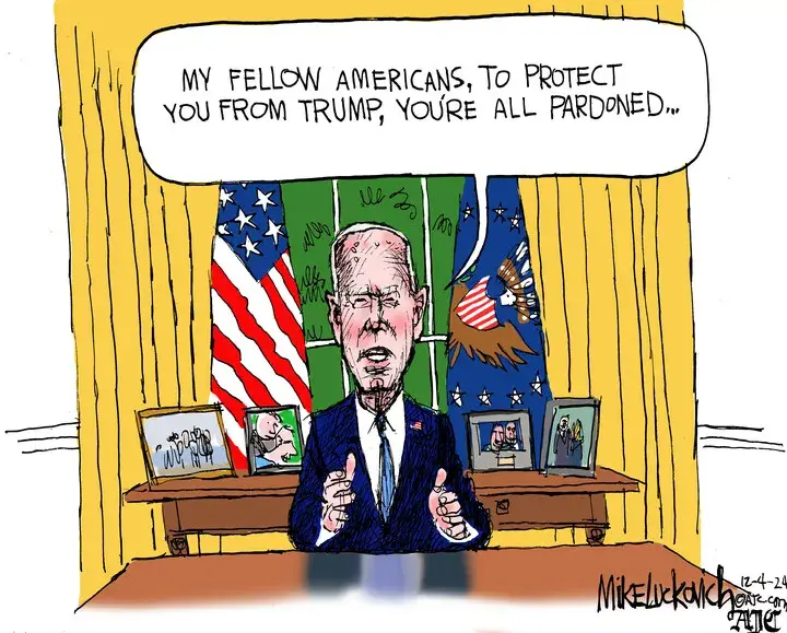 Mike Luckovich for Dec 04, 2024