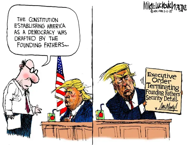 Mike Luckovich for Feb 02, 2025
