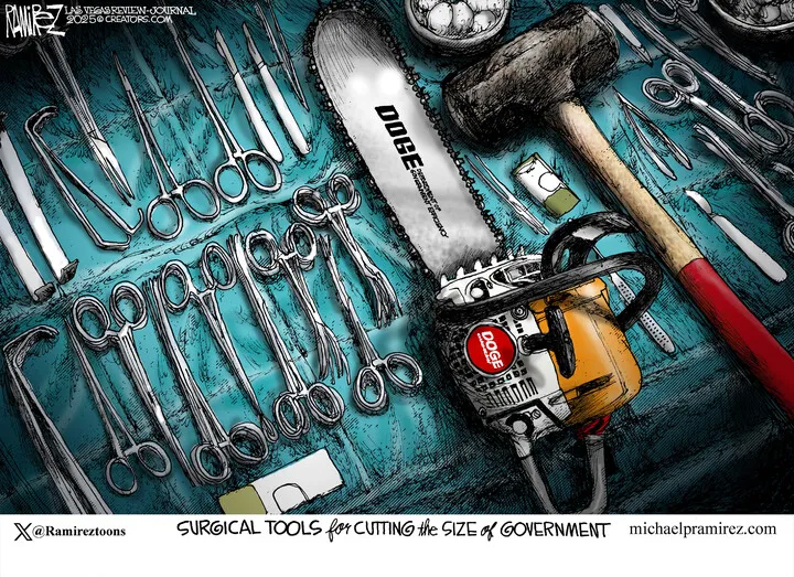 Michael Ramirez for Feb 09, 2025